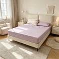 thumbnail image 4 of Drap-housse à Poches Profondes Effet Satin, Microfibre Brossée, Infroissable, Rafraîchissant, Drap de Lit pour Dormeurs Ayant Chaud, 4 of 6