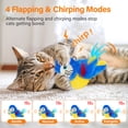 thumbnail image 3 of Lepawit Flapping Bird Cat Toy, Electric Chirping Bird Interactive Cat Toy for Indoor Cats - Bule, 3 of 10