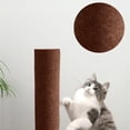 thumbnail image 4 of Wall Mounted Cat Scratching Pad, Adhesive Cat Scratching Board for Wall Couch Door, No Drill Furniture Protector, Satisfies Natural Scratching Instinct, Yin-01, 4 of 5