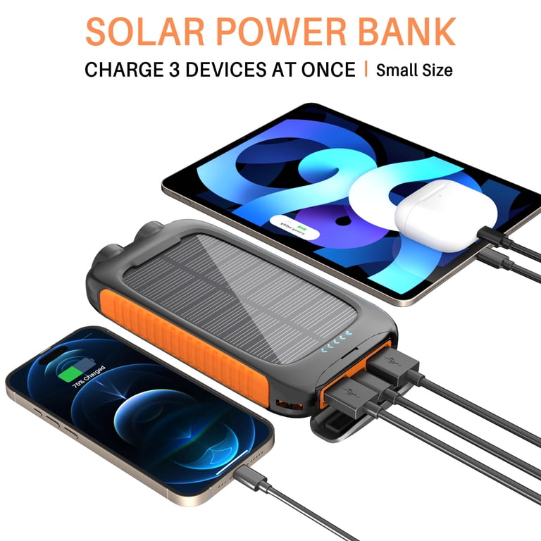 OWNTECH 38800mAh Solar Power Bank with Wireless Charging photo 4