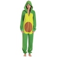 thumbnail image 4 of Just Love Comfortable and Cute Adult Animal Onesie Pajamas - Perfect for Lounging and Sleepwear (Avocado, Small), 4 of 4