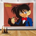 thumbnail image 1 of Tapiz decorativo para colgar en la pared Art Detective Conan, 150 x 130 cm, 1 of 1