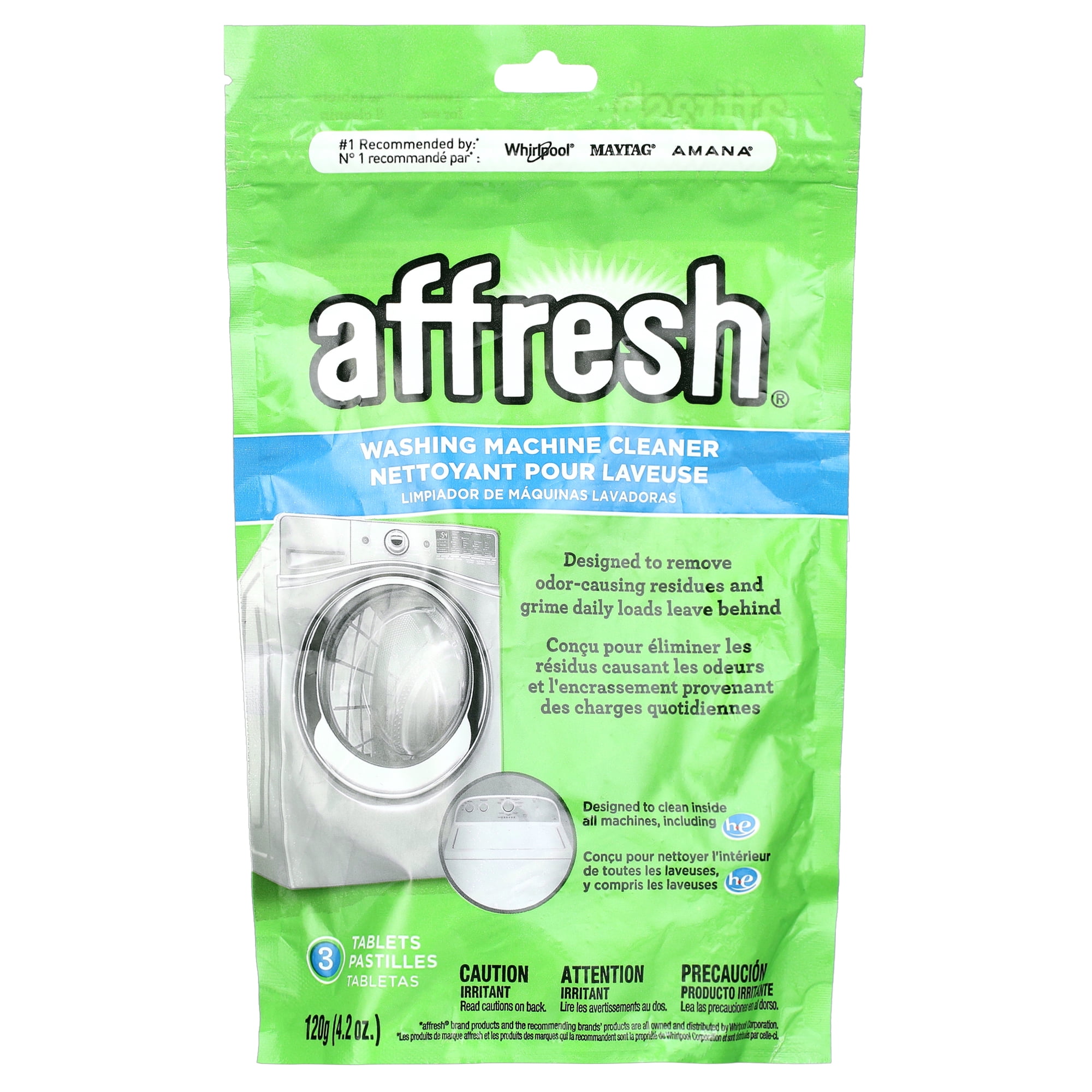 Affresh Dishwasher Cleaner, 6 Tablets | Formulated to Clean Inside All Machine Models