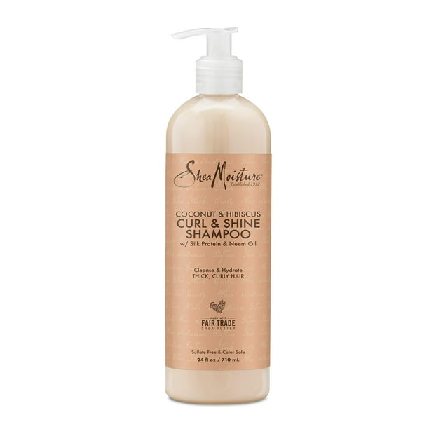 Champú SheaMoisture de coco e hibisco 710 ml para cabello rizado