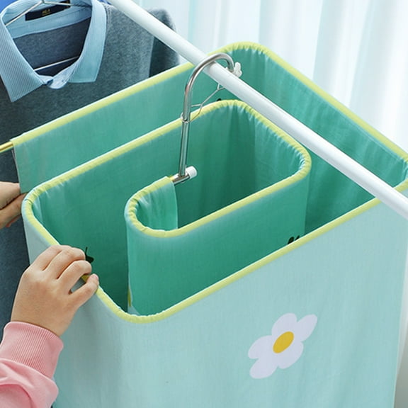GOOHOCHY  Dryer Rack Drying Convenient Storage Clothes Hanger for Sheets