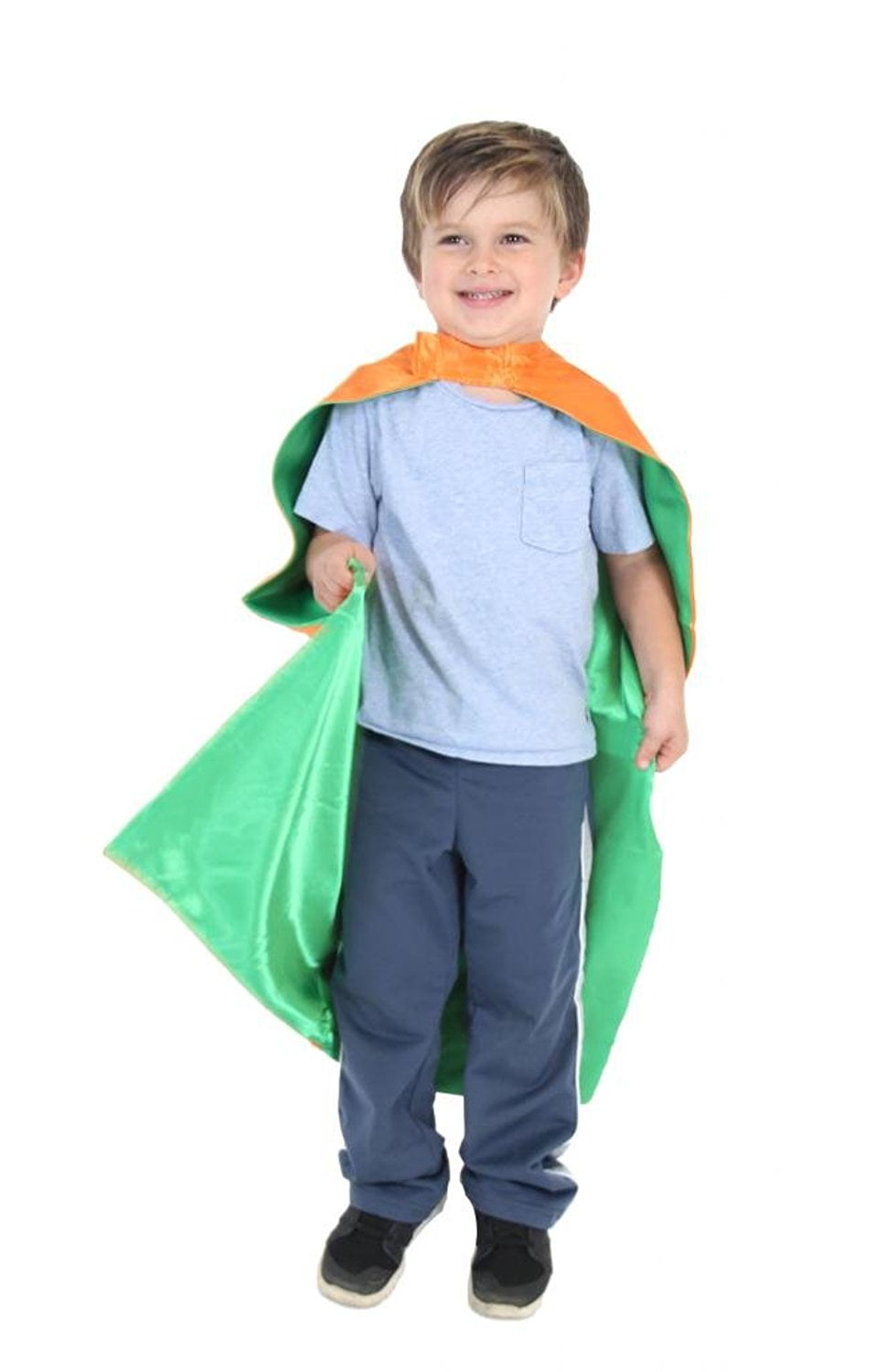 Reversible Child Superhero Costume Cape - Walmart.com