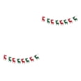 thumbnail image 4 of Kearding Suministros de fiesta premium banderines exquisitos para cualquier ocasión, adecuados para cualquier lugar, suministros para fiestas multicolor ciervo de navidad 2Conjunto, 4 of 6