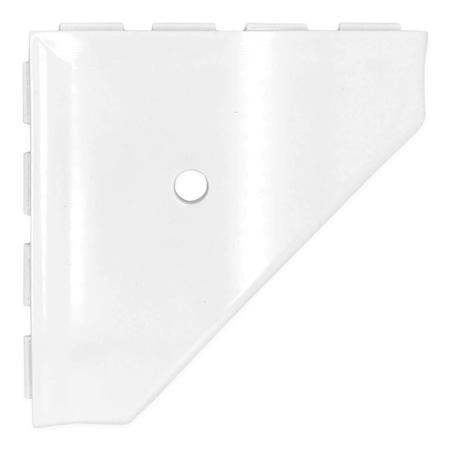 Black/White Largre Bathroom Pole Shelf Shower Storage Tray Organiser Rack C P4L7