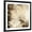 Black Frame, variant on Art.com Art Floral Vintage Sepia Blurred Background with White Asters and Roses Art Print by Irina QQQ, 16" x 16"
