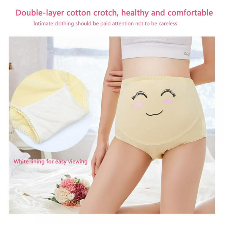 1Pcs Panties Simple Cute Cartoon Underwear Girls Briefs Women's Plus Size  Bag Hip Breathable Cotton Crotch Sexy Lingerie M-XXL