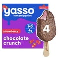thumbnail image 3 of Yasso Frozen Greek Yogurt Bars Strawberry Chocolate Crunch Bars 2.65fl oz 4 bars, 3 of 11