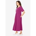 thumbnail image 3 of Woman Within Plus Size Layered Knit Empire Dress, 3 of 4