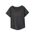 thumbnail image 4 of Camiseta para mujer, informal, transpirable, ropa de calle, camisetas de verano para viajes y oficina XL, 4 of 7