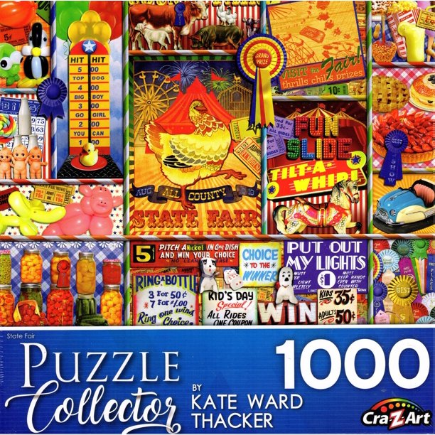 Puzzle Collector 1000 Piece Puzzle State Fair