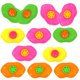 thumbnail image 4 of 20 silbatos de colores brillantes con forma de labios para niños, divertidos regalos de fiesta, juguetes educativos para celebraciones infantiles., 4 of 8