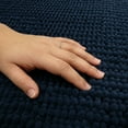 thumbnail image 5 of Mohawk Home Homespun Plush Fade/Stain Resistant Non-Slip Machine Washable Bath Rug, Indigo, 2' 3" x 3' 9", 5 of 7