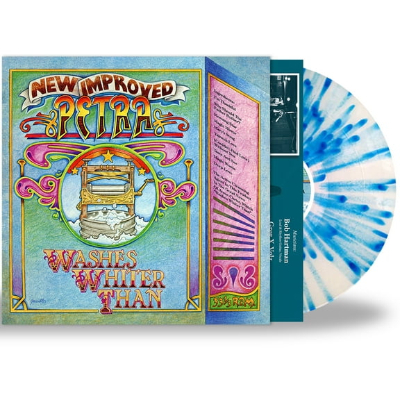 Petra - Washes Whiter Than - Blue Splatter - Music & Performance - Vinyl