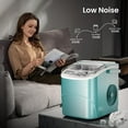 thumbnail image 7 of MoifoiMoifoi Ice Makers with Handle,26.5Lbs/24H,9 Cubes in 6 Mins,2 Sizes of Bullet Ice,Portable Ice Machine with Self-Cleaning, Green, 7 of 7