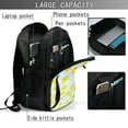 thumbnail image 4 of Fuzoiu cute rubber duck Print USB Backpack with Charging Port,Laptop Backpack,Business Travel Durable Laptops Backpack, for School, Work, Travel & Outdoor Activities, 4 of 7