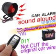 thumbnail image 2 of 12 V Practical Anti-theft Vibrations Alarm One Way Vehicle Burglar Alarm Securitys Protections Sensitivity Adjustable Universal Car Anti-theft Device Set with 2 Remote Controls, 2 of 8