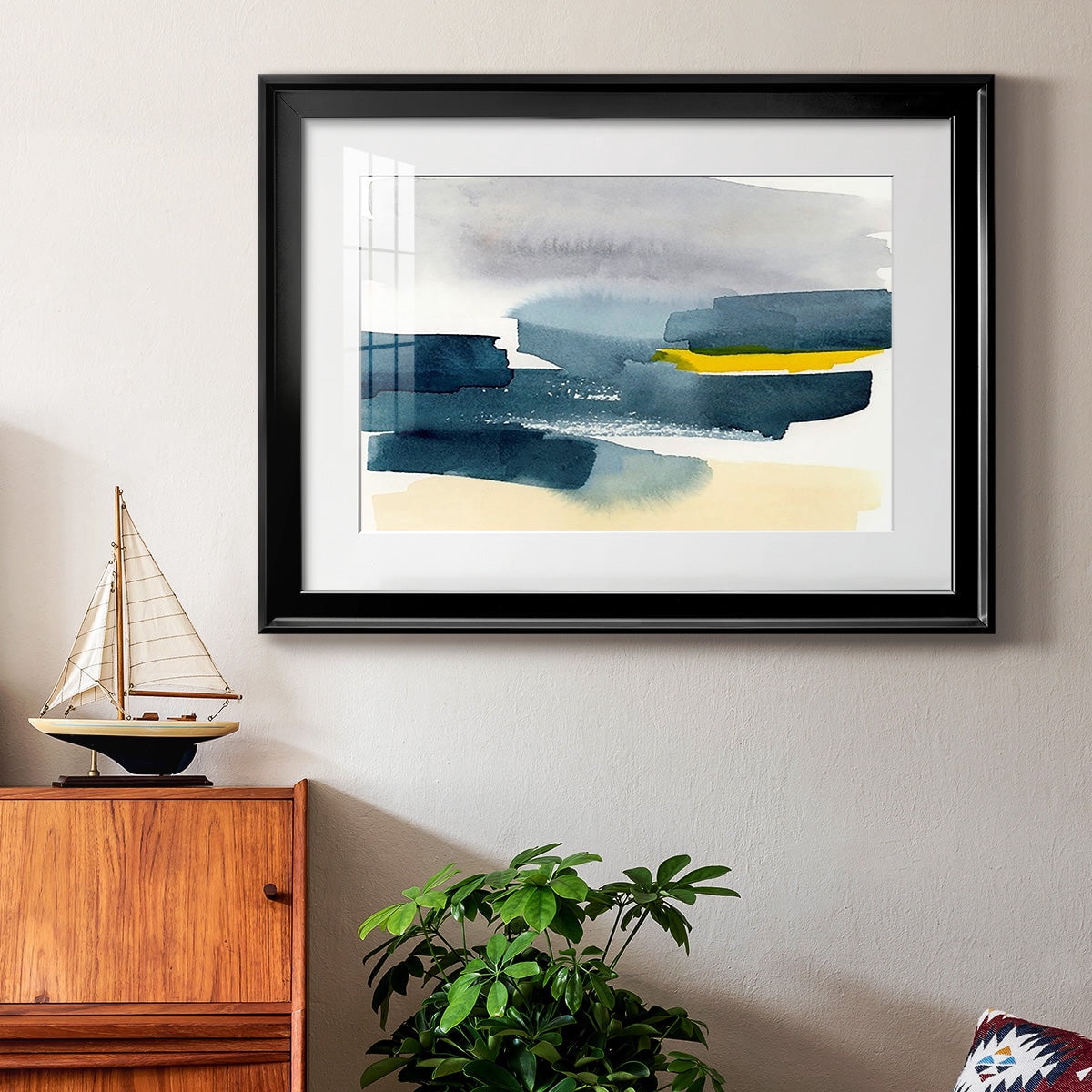 Peeking Sunshine IV Premium Framed Print - Ready to Hang