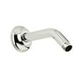 thumbnail image 7 of Rohl 6 9/16" Length 1/2"M X 1/2"M Npt Wall Mounted Shower Arm Outlet In Polished Nickel With Traditional Style Ros0012 Adjustable Sliding Escutcheon, 7 of 7
