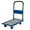 Blue, variant on Flatbed Cart 330 Lb Capacity Heavy Duty Foldable Hand Truck With 360 Degree Swivel Wheels For Warehouse Loading And Storage