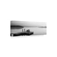 thumbnail image 2 of James McLoughlin 'Black and White Water Panel XI' Canvas Art, 2 of 3