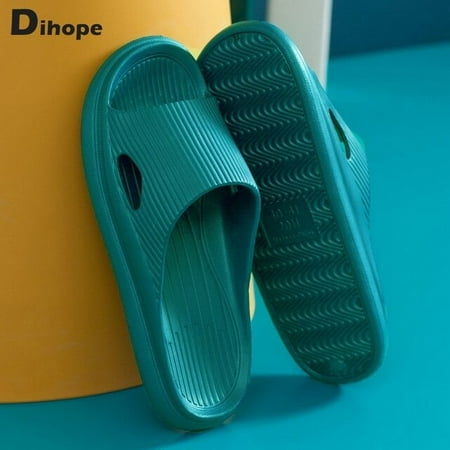 

2021 New Home Slippers Men Women Couples Flip Flops EVA Flat Shoes Indoor Bathroom Sandals Non-slip Summer Sandalias Breathable