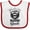 White and Red, variant on Inktastic I Love My Bearded Uncle Boys or Girls Baby Bib