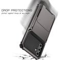 thumbnail image 5 of Case for Galaxy S21 Ultra,Flip Cover Hidden Card Slot Wallet Case,Card Holder Dual-Layer Design Heavy Duty Protection Shockproof Phone Case for Samsung Galaxy S21 Ultra 5G,6.8" 2021 (Black), 5 of 12