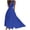 Blue, variant on Summer Dresses for Women V-Neck Wrap Sleeveless Casual Party Cocktail Knee-Length Cotton Dress, Blue XXL