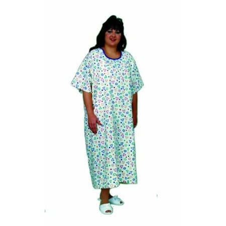 Essential Medical Supply Patient Gown, 3 XL, King and Queen Size