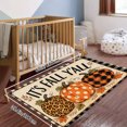 thumbnail image 3 of It S Fall Y All Pumpkins Soft Small Velvet Area Rugs Non Slip Indoor Floor Carpet for Living Room Bedroom Decor, 3 of 5