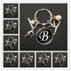 thumbnail image 2 of Llavero deportivo con letras de cristal, llavero de gimnasia, colgante de bolsa de coche, regalo para mejor amigo, amo la gimnasia, 2 of 3