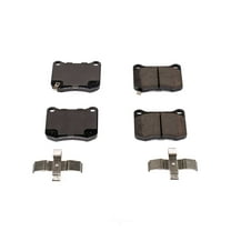 PowerStop 17-1366 Z17 Evolution Clean Ride Ceramic Brake Pads with Hardware