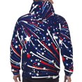 thumbnail image 7 of Wukai Red White Blue Fireworks 1 Print Men Hoodies Fleece Sweatshirts Long Sleeve Sweaters Pullover Fall Outfits Winter Clothes-3X-Large, 7 of 7
