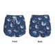 thumbnail image 3 of Balery Cartoon Sharks2 Pantalones cortos deportivos para mujer con forro y dos bolsillos, elásticos, para entrenamiento, gimnasio, yoga-Large, 3 of 7