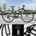 thumbnail image 2 of 700c Hyper Bicycles Urban Bike for Adults, Gray, Character Group: Urban, 2 of 14