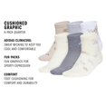 thumbnail image 2 of Calcetines cortos Adidas para niños, paquete de 6 unidades, acolchados y frescos, 2 of 5