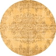thumbnail image 1 of Ahgly Company Indoor Round Persian Orange Traditional Area Rugs, 6' Round, 1 of 1