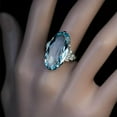 thumbnail image 3 of Elegant Jewelry Cubic Zircon 925 Silver Ring Women Engagement Gift Sz 6-10, 3 of 8