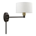 thumbnail image 5 of Livex Lighting - 1 Light Swing Arm Wall Sconce In RefinedModern Style-9.75, 5 of 9
