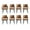Saddle, variant on 8-Piece Tremont Stone Leatherette Dining Chair with Metal Legs