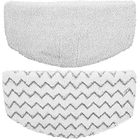 2 Pack Steam Mop Pads Replacement for Bissell Powerfresh Steam Mop 19405 1940W 1440 1544A 1806 18067 2075 Series, Model 1940 5938 19402 19408 19409, Microfiber Washable, Reusable