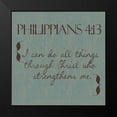 thumbnail image 2 of Greene, Taylor 12x12 Black Modern Framed Museum Art Print Titled - Philippians, 2 of 5