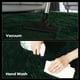 thumbnail image 3 of Alfombra Zentavio verde esmeralda de 122 x 183 cm, mullida y suave, 3 of 7