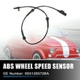 thumbnail image 2 of Unique Bargains Rear Left Right ABS Wheel Speed Sensor for Fiat 500 2007-2023 No.9S512B572BA Black, 2 of 7