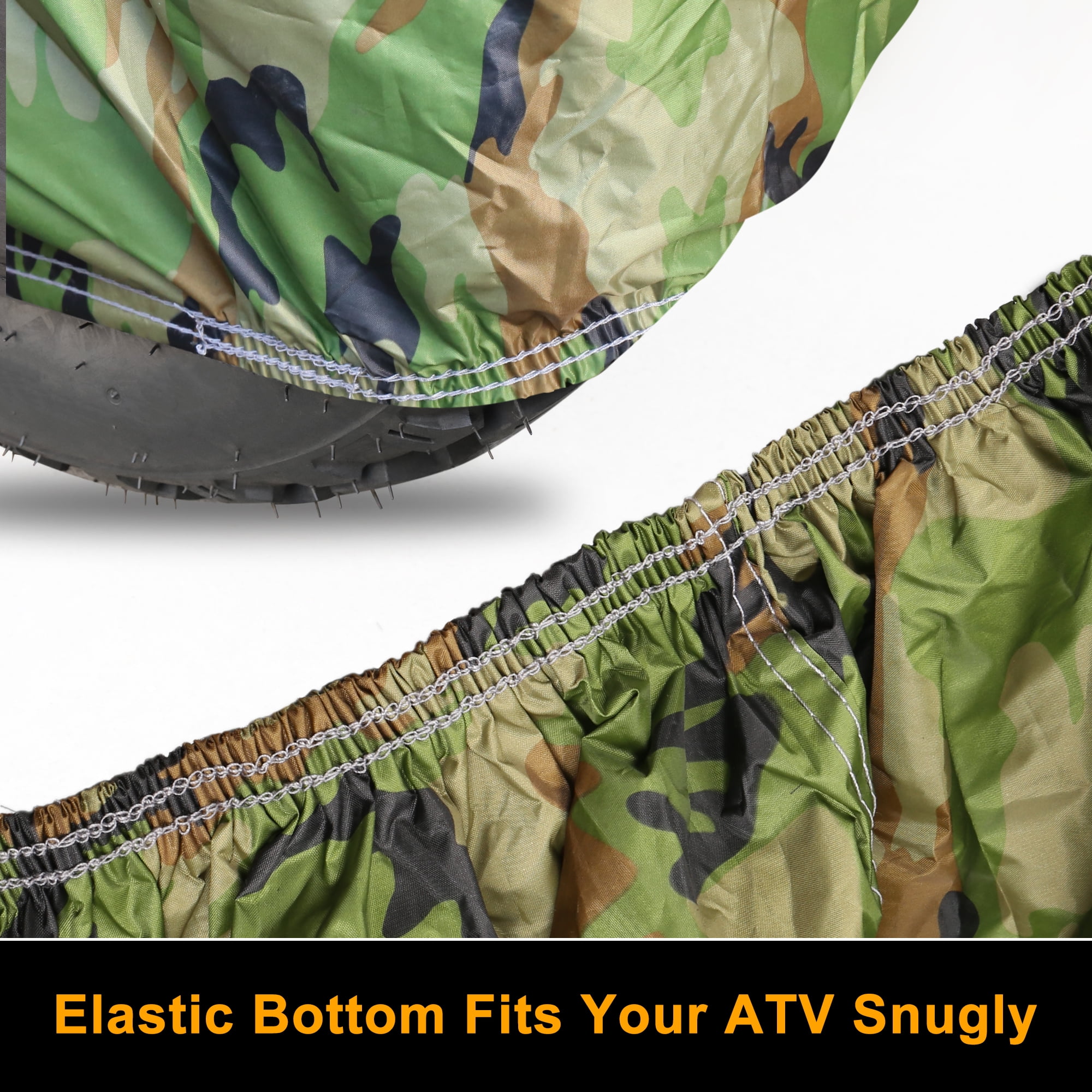 Unique Bargains Quad ATV Cover Protector Universal Fit Camouflage M 145*85*98cm