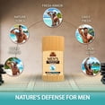 thumbnail image 6 of OKAY Pure Naturals Men's Deodorant, Wood Scent Natural Solid Stick, Aluminum Free Deodorant for Men, Long Lasting Odor Protection, 3 oz / 85 g, 6 of 6